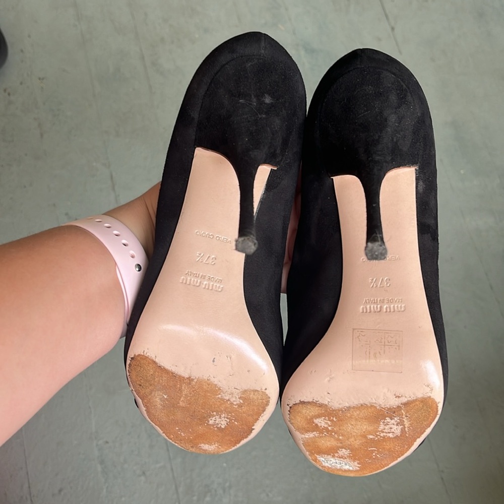 Miu Miu Heels Size 37.5 - image 3